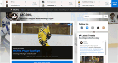 Desktop Screenshot of mcrhl.com